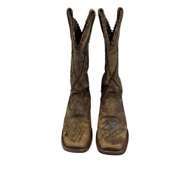 Ariat Women's Arroyo Brushed Metallic Square Toe Boots Women's Sz 6.5 B 10031431 - Picture 2 of 15